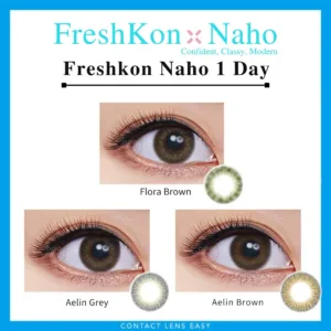 Key Features FreshKon x Naho 1 Day Lenses: